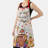 ジンガーブレッドハウス&ジンジャーブレッドマンハートエプロン エプロン (インサイチュ)