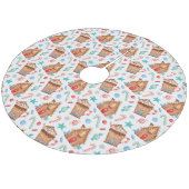 ジンガーブレッドハウス フリース ツリースカート (アングル)