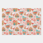 ジンガーブレッドハウス ラッピングペーパーシート (正面3)