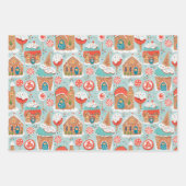 ジンガーブレッドハウス ラッピングペーパーシート (正面2)