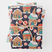 ジンガーブレッドハウス ラッピングペーパーシート (インサイチュ)