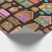 ジンガーブレッドハウス ラッピングペーパー (角)