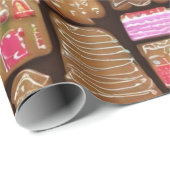 ジンガーブレッドハウス ラッピングペーパー (ロールコーナー)