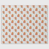 ジンガーブレッドハウス ラッピングペーパー (フラット)