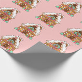 ジンガーブレッドハウズラッピング紙 ラッピングペーパー (角)