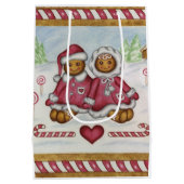 ジンガーブレッドペパーミント抱き枕 ミディアムペーパーバッグ (裏面)