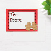 ジンガーブレッドホリデーギフトラベル (デスク)