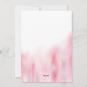 ジンガーブレッドホリデーパーティー招待状 シーズンカード (裏面)