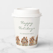 ジンガーブレッドホリデー 紙コップ (裏面)