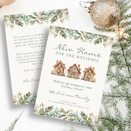 ジンガーブレッドホームホリデーカード シーズンカード