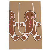 ジンガーブレッドボーイズ抱き枕 ミディアムペーパーバッグ (裏面)