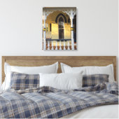 ジンガーブレッドポーチグロー – Martha's Vineyard キャンバスプリント (インサイチュ (寝室))