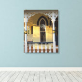 ジンガーブレッドポーチグロー – Martha's Vineyard キャンバスプリント (インサイチュ (ウッドフロア))