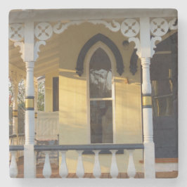 ジンガーブレッドポーチグロー – Martha's Vineyard ストーンコースター