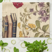 ジンガーブレッドマルティーニレシピクリスマスのレシートデザイン キッチンタオル (折り畳み)