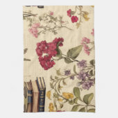 ジンガーブレッドマルティーニレシピクリスマスのレシートデザイン キッチンタオル (縦)