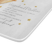 ジンガーブレッドマルティーニレシピホワイトクリスマスエレガント カッティングボード (角)