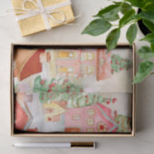 ジンガーブレッドヴィレッジクリスマスティッシュペーパー 薄葉紙 (ギフト)