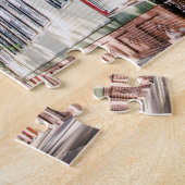 ジンガーブレッ魅力的ドハウスサバンナ写真パズル ジグソーパズル (側面)