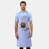 ジンガー幽霊のよく出るブレッドハウスエプロン エプロン (着用した状態)