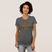 ジンガー渦巻形のブレッドCookie Tシャツ (正面フル)