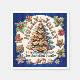 ジンガ大切ーパンCookieテーマ スタンダードカクテルナプキン