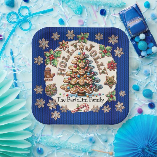 ジンガ大切ーパンCookieテーマ ペーパープレート (パーティー)