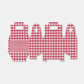 ジンガ赤と白ム フェイバーボックス (折り畳みなし)