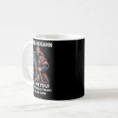 ジンギスカンおもしろい引用文モンゴおもしろいリア史 コーヒーマグカップ (正面左)