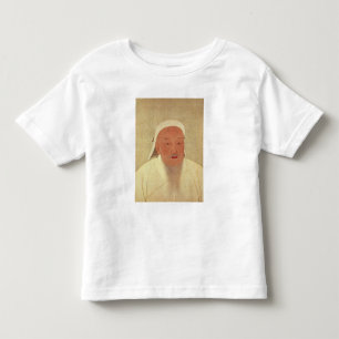 ジンギスカンポートレート、モンゴル・カーン トドラーTシャツ