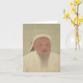 ジンギスカン カード (黄色い花)