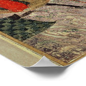 ジンギスカン(c.1162-1227)で戦っ中国のている ポスター (角)