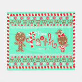 ジンギハウス2021フリースブランケット フリースブランケット (正面(横))