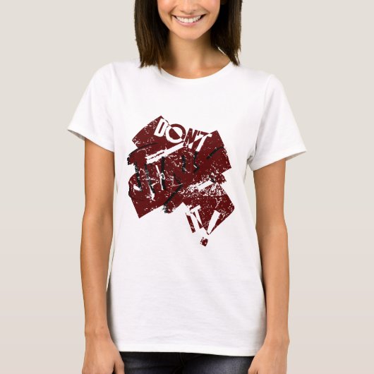 ジンクスするな！ Tシャツ (正面)