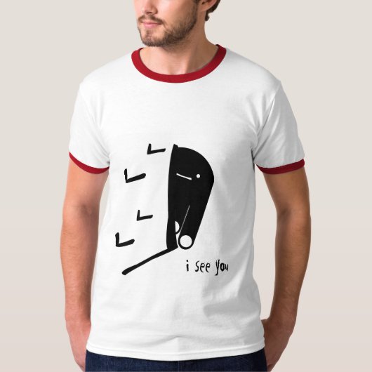 ジンクス"私は会います" Tシャツ (正面)