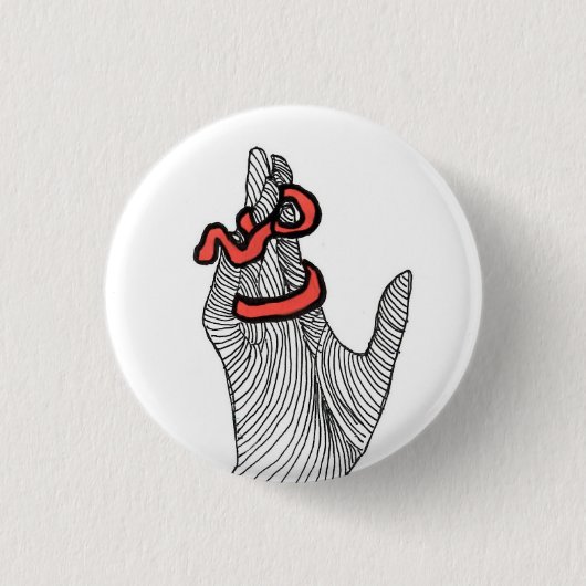 ジンクス 缶バッジ (正面)