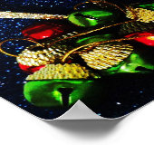 ジンクレベルポスター付きゴールデントナカイ ポスター (角)