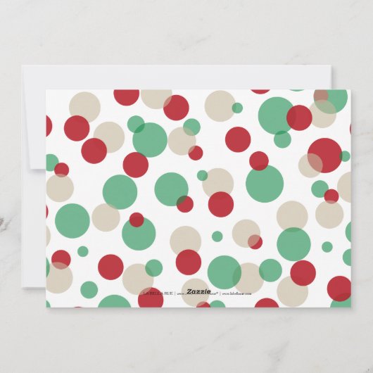 ジングルずっと|の休日の写真の挨拶 シーズンカード (裏面)