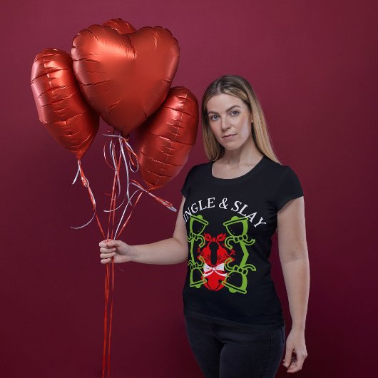 ジングルとスロークリスマス Tシャツ