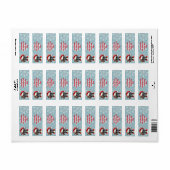 ジングルとボクサーの犬の喜び ラベル (フルシート)