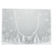 ジングルとボクサーの犬の喜び ラージペーパーバッグ (裏面)