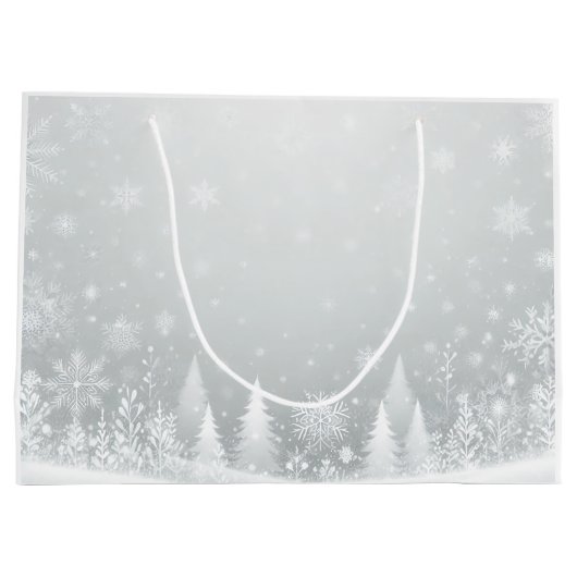 ジングルとボクサーの犬の喜び ラージペーパーバッグ (裏面)