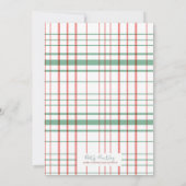 ジングルとミングルクリスマスパーティの招待状 招待状 (裏面)