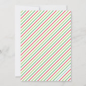 ジングルとミングルクリスマスパーティー 招待状 (裏面)