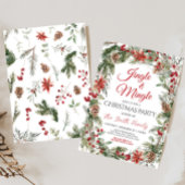 ジングルとミングルホリーベリークリスマスパーティー 招待状