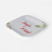 ジングルとミングル紙プレート ペーパープレート (傾斜あり)