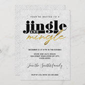 ジングルとミングル 招待状 (正面/裏面)