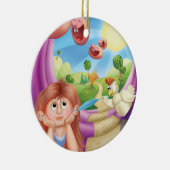 ジングルのジングル少し格言の幸せな場所のオーナメント セラミックオーナメント (右)