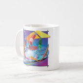 ジングルのジングル少し格言の想像のマグ コーヒーマグカップ (正面左)