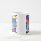 ジングルのジングル少し格言の想像のマグ コーヒーマグカップ (中央)